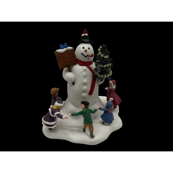 Department 56 Village Square Snowman Village Accessories Vtg Retired Collectible - Picture 2 of 16